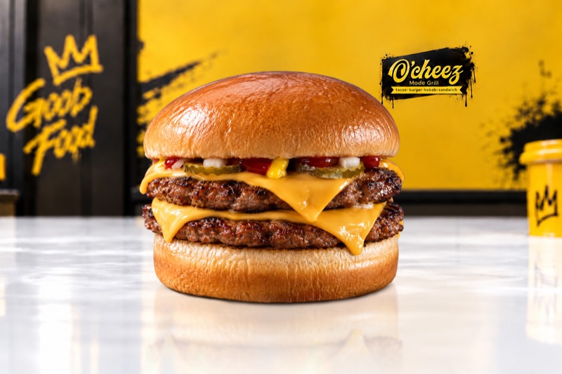 🍟 Burger Cheese Double