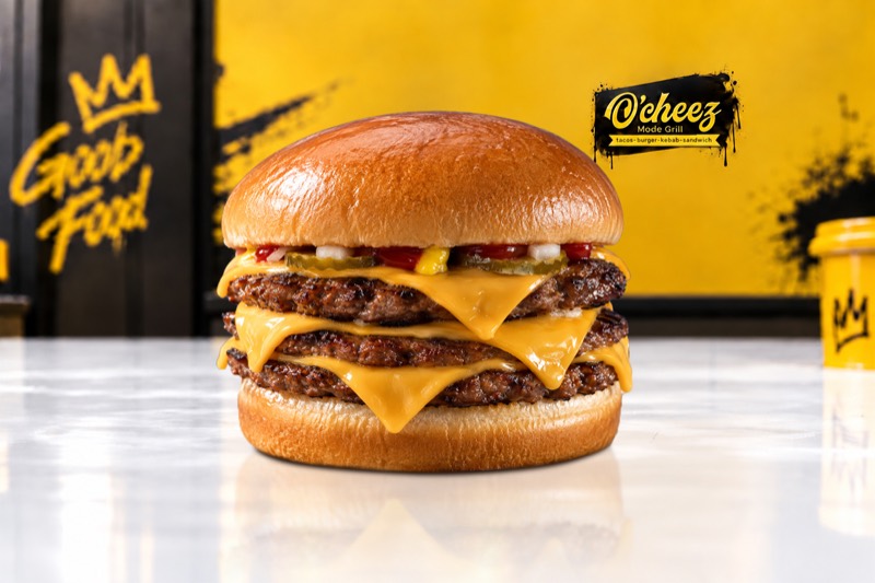 🍔 Burger Cheese Triple