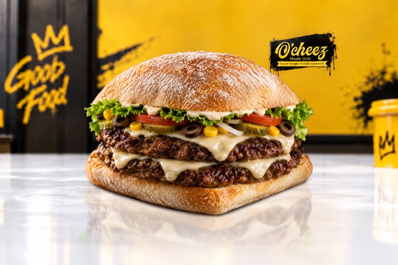 🥩 Burger Rustique Double